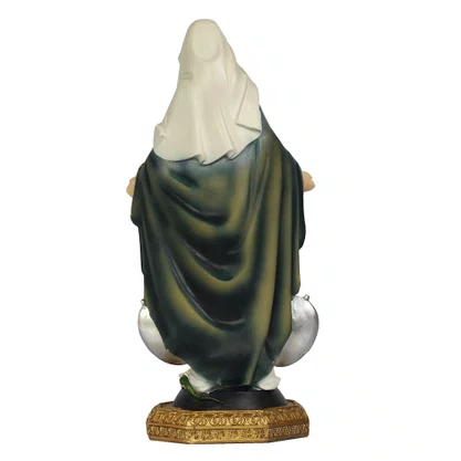Imagem de Nossa Senhora Medalha Milagrosa de Resina Importada - 22 cm
