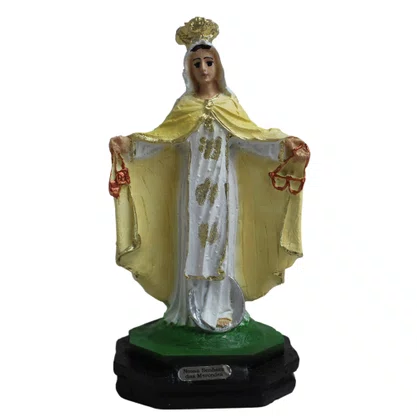 Imagem de Nossa Senhora Mercês de Resina Nacional - 15 cm