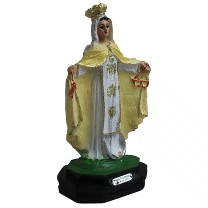 Imagem de Nossa Senhora Mercês de Resina Nacional - 15 cm