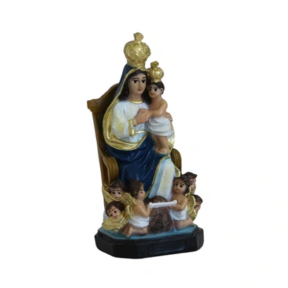 Imagem de Nossa Senhora MontSerrat - 12 cm 