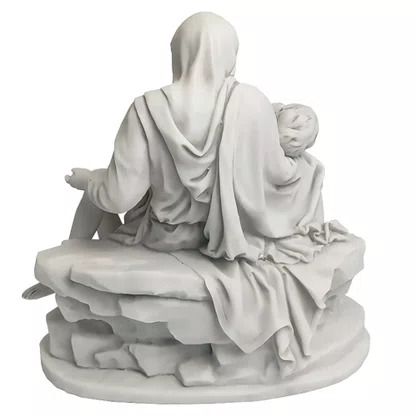 Imagem de Nossa Senhora Pietá de Mármore - 26 cm