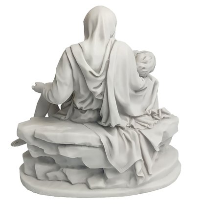 Imagem de Nossa Senhora Pietá de Mármore - 26 cm