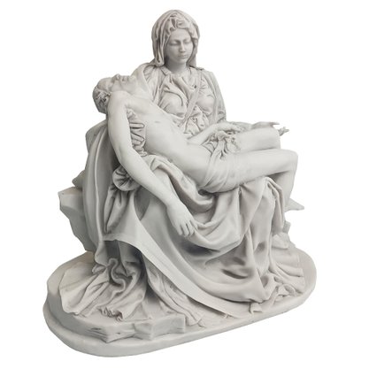 Imagem de Nossa Senhora Pietá de Mármore - 26 cm