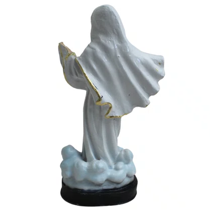 Imagem de Nossa Senhora Rainha da Paz de Resina Nacional - 12 cm