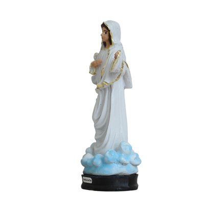 Imagem de Nossa Senhora Rainha da Paz de Resina Nacional - 14 cm
