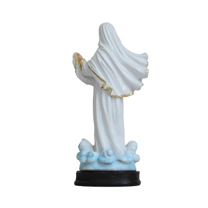 Imagem de Nossa Senhora Rainha da Paz de Resina Nacional - 14 cm