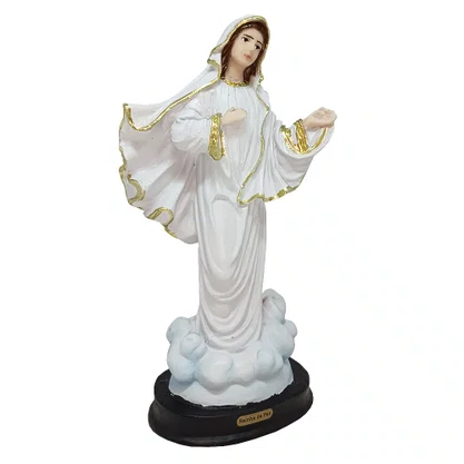 Imagem de Nossa Senhora Rainha da Paz de Resina Nacional - 20 cm