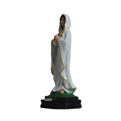 Imagem de Nossa Senhora Rosa Mística de Resina Nacional - 14 cm