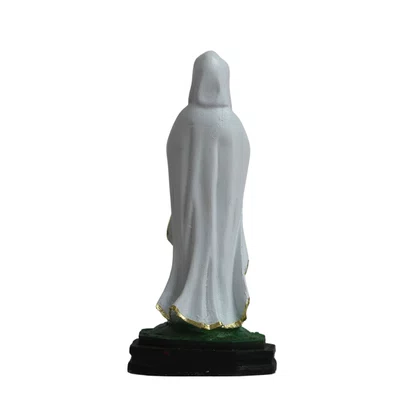 Imagem de Nossa Senhora Rosa Mística de Resina Nacional - 14 cm
