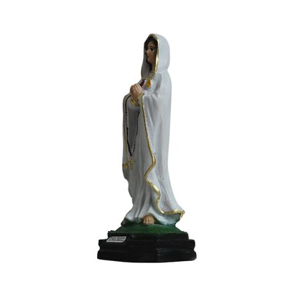 Imagem de Nossa Senhora Rosa Mística de Resina Nacional - 14 cm