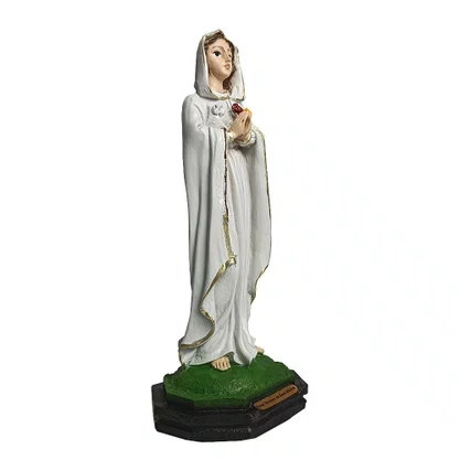 Imagem de Nossa Senhora Rosa Mística de Resina Nacional - 20 cm