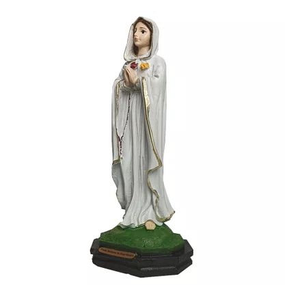 Imagem de Nossa Senhora Rosa Mística de Resina Nacional - 20 cm