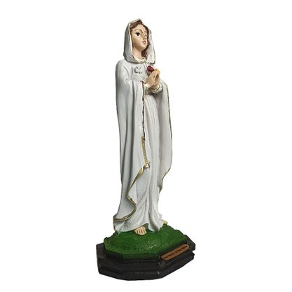 Imagem de Nossa Senhora Rosa Mística de Resina Nacional - 20 cm