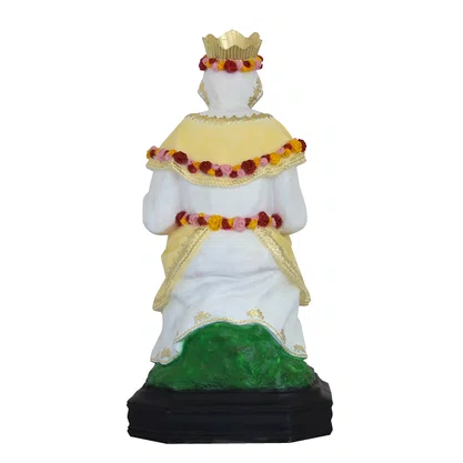 Imagem de Nossa Senhora Salette Sentada de Resina Nacional - 105 cm