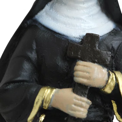 Imagem de Nossa Senhora Santa Rita de Cássia de Resina Nacional - 21 cm