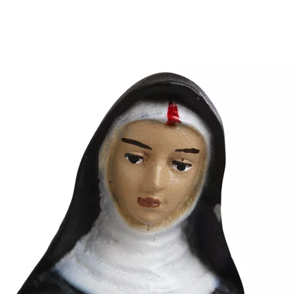 Imagem de Nossa Senhora Santa Rita de Cássia de Resina Nacional - 21 cm