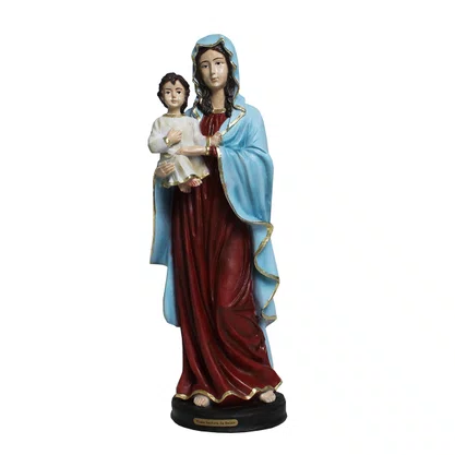 Imagem de Nossa Senhora Saúde de Resina Nacional - 29 cm