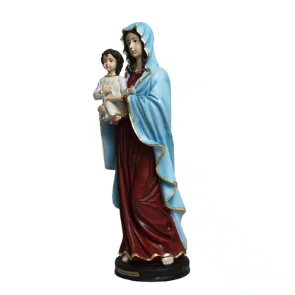 Imagem de Nossa Senhora Saúde de Resina Nacional - 29 cm
