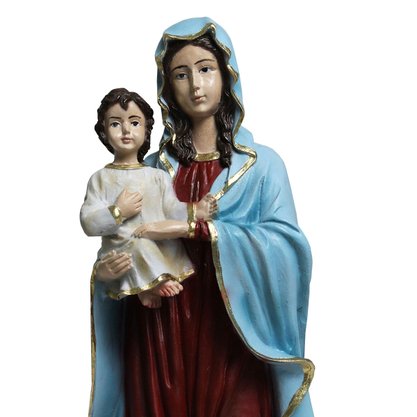 Imagem de Nossa Senhora Saúde de Resina Nacional - 29 cm