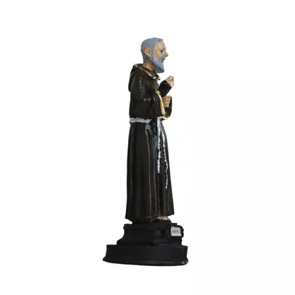 Imagem de Padre Pio de Resina Nacional - 13 cm