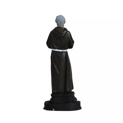 Imagem de Padre Pio de Resina Nacional - 13 cm