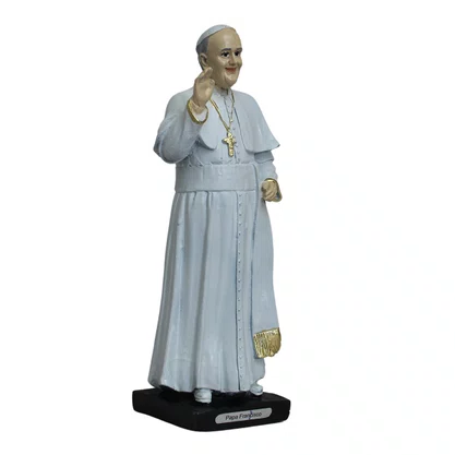 Imagem de Papa Francisco de Resinal Nacional - 20 cm