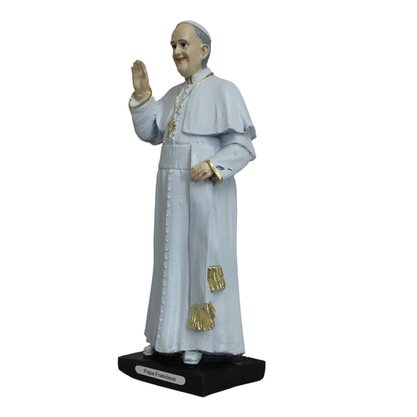 Imagem de Papa Francisco de Resinal Nacional - 20 cm