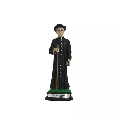 Imagem de Pe. Cicero de Resina Nacional - 12cm