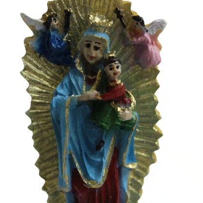 Imagem de Perpétuo Socorro de Resina Nacional - 11 cm