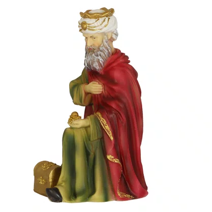 Imagem de Resina Importada Rei Mago Belchiour - 20 cm