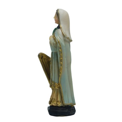 Imagem de Santa Cecília Resina Importada - 7cm