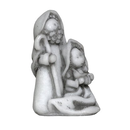 Imagem de Sagrada Família de Mármore - 6 cm