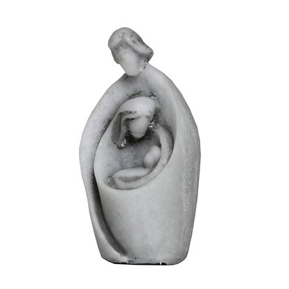 Imagem de Sagrada Família de Mármore - 7 cm