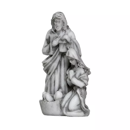 Imagem de Sagrada Família de Mármore - 8,5 cm