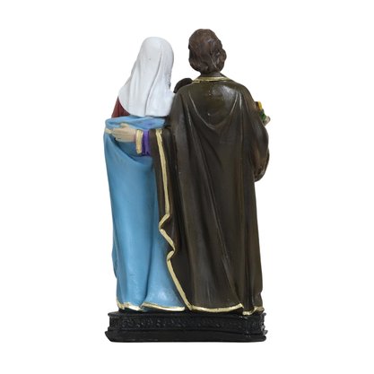 Imagem de Sagrada Família de Resina Nacional - 19 cm