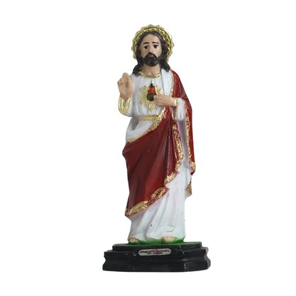 Imagem de Sagrado Coração de Jesus de Resina Nacional - 15 cm