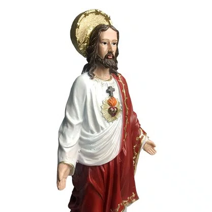 Imagem de Sagrado Coração de Jesus de Resina Nacional - 30 cm