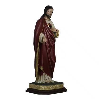Imagem de Sagrado Coração de Jesus de Resina Nacional - 87 cm