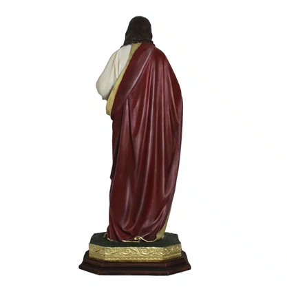 Imagem de Sagrado Coração de Jesus de Resina Nacional - 87 cm