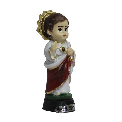 Imagem de Sagrado Coração de Jesus Infantil de Resina Nacional - 8 cm