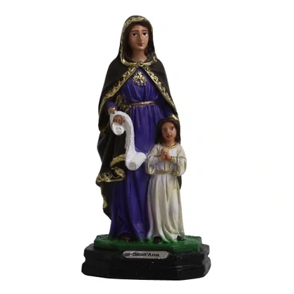 Imagem de Sant' Ana de Resina Nacional - 15 cm