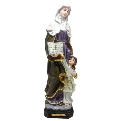 Imagem de Sant' Ana de Resina Nacional - 29 cm