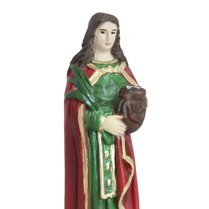 Imagem de Santa Apolônia de Resina Nacional - 18 cm