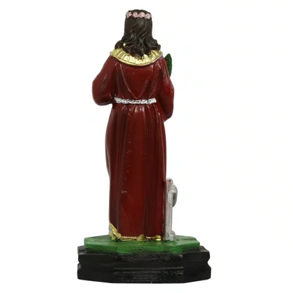 Imagem de Santa Cecília de Resina Nacional - 13 cm