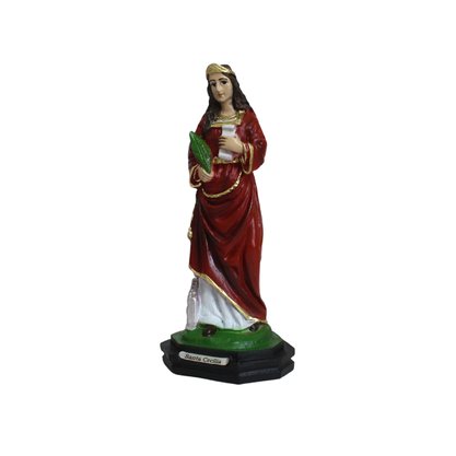 Imagem de Santa Cecília de Resina Nacional - 20 cm