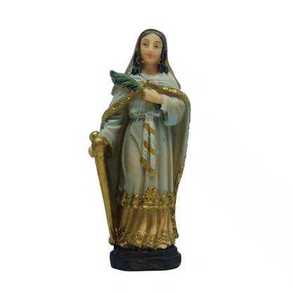 Imagem de Santa Cecília Resina Importada - 7cm
