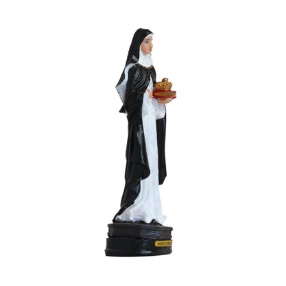 Imagem de Santa Edwiges de Resina Nacional  -20 cm