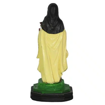 Imagem de Santa Efigênia de Resina Nacional - 15 cm