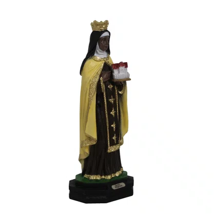 Imagem de Santa Efigênia de Resina Nacional - 20 cm