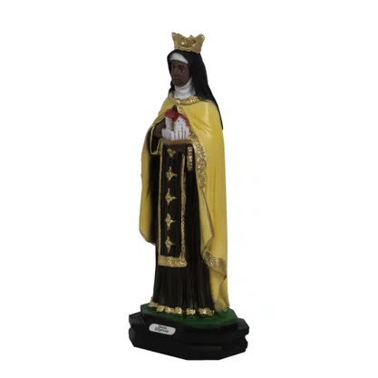 Imagem de Santa Efigênia de Resina Nacional - 20 cm
